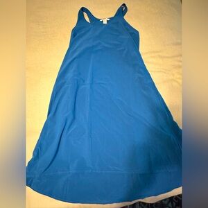 Athleta Presidio Travel Dress Teal Blue Size M New with Tags